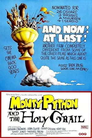 Poster for Monty Python and the Holy Grail