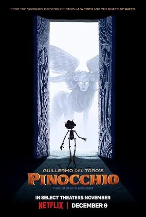 Poster for Guillermo del Toro's Pinocchio