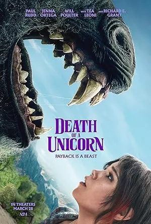 Poster for Death of a Unicorn